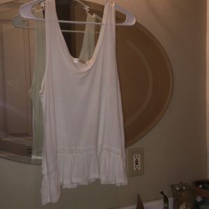 Nice white tank top